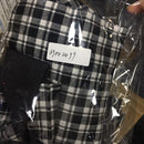 1/3 BJD Plaid Overcoat Vest Jeans 3 Pieces Set Outfits for Normal 70cm Uncle Doll