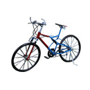 1:10 Alloy Racing Bicycle Model Dolls House Miniature Furniture Garden Display Decor Accessories