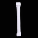 2 Pieces White Wooden Pillars for 1/12 Dolls House Fixtures Fittings DIY Accessories