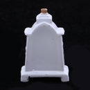 1/12 Scale Wooden Desk Clock Model Dolls House Furniture Room Display Decoration Kids Pretend Play Toy