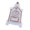 1/12 Scale Wooden Desk Clock Model Dolls House Furniture Room Display Decoration Kids Pretend Play Toy