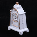 1/12 Scale Wooden Desk Clock Model Dolls House Furniture Room Display Decoration Kids Pretend Play Toy