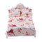 1/12 Scale Wooden Floral Bed Mattress Pillow Set Dolls House Bedroom Furniture Kids Pretend Play Toy
