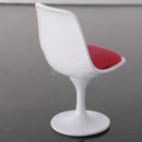 1:12 Scale Metal Tulip Chair Swivel Chair Round Coffe Table for Dolls House Miniature Furniture Living Room Decor