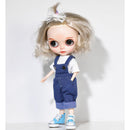 Casual Doll Dress-up Accessory High Collar T-shirt For 1/6 Blythe Dolls