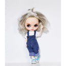 Casual Doll Dress-up Accessory High Collar T-shirt For 1/6 Blythe Dolls