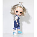 Casual Doll Dress-up Accessory High Collar T-shirt For 1/6 Blythe Dolls