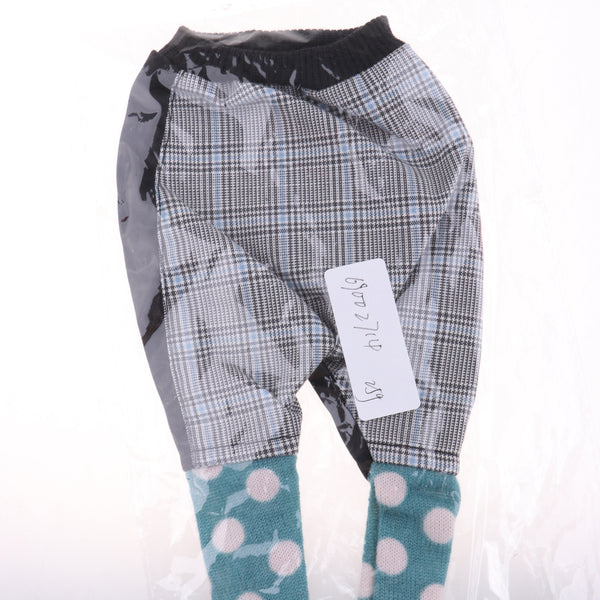 1/4 BJD Plaid and Dotted Pants Trousers Clothes for Dollfie LUTS DOD MSD