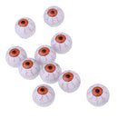 10pcs 16mm Plastic Safety Eyeballs for BJD Doll Toy Puppet Accessories DIY Crafts Brown