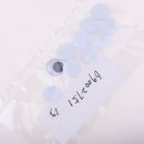 10pcs 10mm Black & White Plastic Safety Doll Toy Round Eyes for Kids DIY Accessories