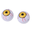 2pcs 28mm Plastic Safety Eyeballs for BJD Doll Toy Puppet Accessories DIY Crafts Yellow