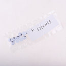10pcs 6mm Black & White Plastic Safety Dolls Toys Oblate Eyes for Kids DIY Accessories