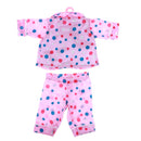 2pcs Fashion Doll Pajamas Top & Pants for 18inch American Girl Doll Clothes Accessory