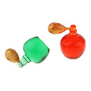 1/12 Miniature Plastic Perfume Bottles Model Bedroom Bathroom Accessory Decor 2pcs Kit