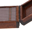 Miniature Wooden Cigar Box Tobacco Humidor for 1/12 Dolls House Life Scenes Decor Accessories