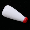 Dollhouse Miniature 4 Pieces Drinking Transparent Milk Bottles Set Red Cap for 1:12 scale