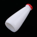 Dollhouse Miniature 4 Pieces Drinking Transparent Milk Bottles Set Red Cap for 1:12 scale