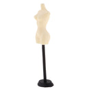 1:12 Gold Metal Sewing Dress Form Mannequin Model Display Stand Home Decor