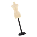 1:12 Gold Metal Sewing Dress Form Mannequin Model Display Stand Home Decor