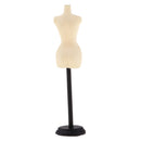 1:12 Gold Metal Sewing Dress Form Mannequin Model Display Stand Home Decor