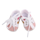 PU Leather Shoes Casual Lace-up Shoes For 18'' American Girl Doll Accessory