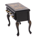 1/12 Miniature Doll House Furniture Vintage Wooden Table Desk with 3 Drawers Dollhouse Accessories