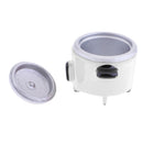 Mini Electric Rice Cooker Toy for 1:12 Doll House Miniature Cookware Accessory White
