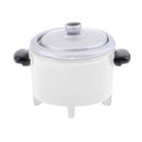 Mini Electric Rice Cooker Toy for 1:12 Doll House Miniature Cookware Accessory White