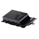 1/12 Metal Mailbox Dollhouse Miniature Fairy Garden Decoration Black