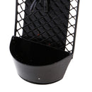 Retro Dolls House Bathroom Furnitures Decoration Metal Washbasin Model Black
