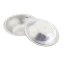 1/12 Scale Dollhouse Miniature Silver Metal Food Bowls 5 Piece