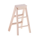 1:12 Dollhouse Mini Accessory Outdoor Garden Wooden Folding Working Ladder
