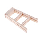 1:12 Dollhouse Mini Accessory Outdoor Garden Wooden Folding Working Ladder