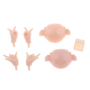 Flexible 20 Joints Nude Body Hands Set & Clothes for Middle Neo Blythe Dolls Accessories Collections