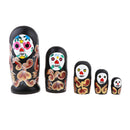 Ghosts Themed Russian Nesting Doll Babushka Matryoshka Stacking Dolls Set