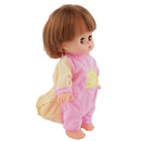 Lovely Jumpsuit Hat Outfit for Mellchan Doll 9-11inch Reborn Baby Girl Dolls Clothing Accessory