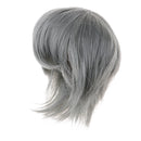 1/3 Male BJD Gray Short Hair Wig Hairpiece for Normal 70cm Uncle Dolls DIY Accessories