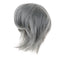 1/3 Male BJD Gray Short Hair Wig Hairpiece for Normal 70cm Uncle Dolls DIY Accessories