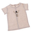 Casual Doll Clothes Short Sleeves T-shirt Tops For 70cm Uncle BJD SD Doll Outfit Accs