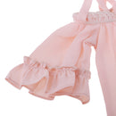 Sweet Fairy Skirt w/ Puff Sleeve Accessory for 1/3 BJD SD MSD Doll Dress Up Pink