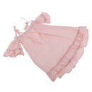 Sweet Fairy Skirt w/ Puff Sleeve Accessory for 1/3 BJD SD MSD Doll Dress Up Pink