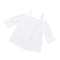 1/3 BJD Smart Doll Clothes for Dollfie DOD SD DD Bare Shoulder Top Shorts Casual Outfit White