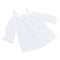 1/3 BJD Smart Doll Clothes for Dollfie DOD SD DD Bare Shoulder Top Shorts Casual Outfit White