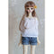 1/3 BJD Smart Doll Clothes Jeans Trousers for Dollfie DOD SD DD Bare Cuffed Shorts Casual Outfit