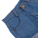 1/3 BJD Smart Doll Clothes Jeans Trousers for Dollfie DOD SD DD Bare Cuffed Shorts Casual Outfit
