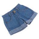 1/3 BJD Smart Doll Clothes Jeans Trousers for Dollfie DOD SD DD Bare Cuffed Shorts Casual Outfit