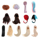 BJD Doll Long Curly Wig 9-10 inch 22-24cm for 1/3 DOD SD DZ Dollfie Golden Hair DIY Accessories