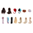 BJD Doll Long Curly Wig 9-10 inch 22-24cm for 1/3 DOD SD DZ Dollfie Golden Hair DIY Accessories