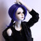1/3 Male BJD Blue Medium Straight Hair Wig for Normal 70cm Uncle Dolls DIY Accessories