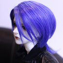 1/3 Male BJD Blue Medium Straight Hair Wig for Normal 70cm Uncle Dolls DIY Accessories